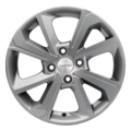 KHW1501 (Vesta) Колесный диск Khomen Wheels 6xR15 4x100 ET50 DIA60.1 Gray 